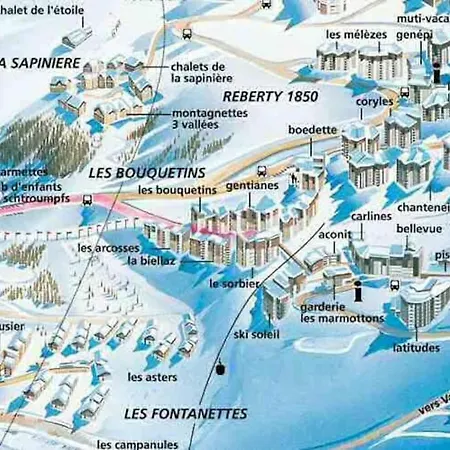 아파트 Les Gentianes 311